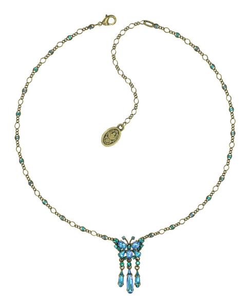 blue - Butterfly Dance - Konplott necklace